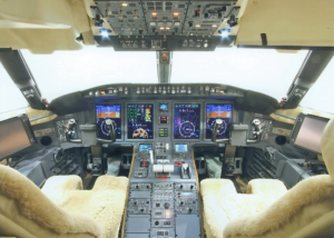 CL 605 5771 Cockpit